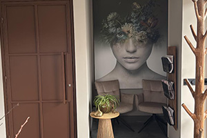 Wachtruimte van de salon